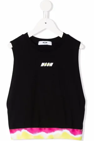 Msgm Logo-print tank top