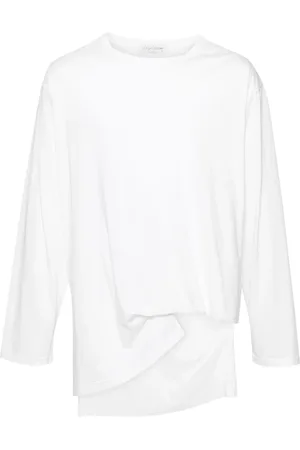 YOHJI YAMAMOTO Asymmetric cotton T-shirt