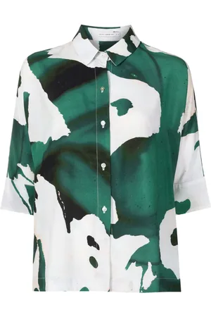 Lenny Niemeyer Abstract-print boxy-fit shirt
