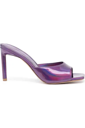 Bettina Vermillon 95mm Jane sandals