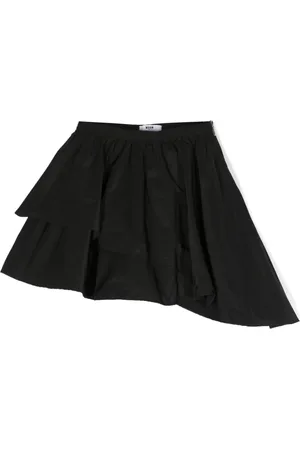 Msgm Ruffled asymmetric skirt