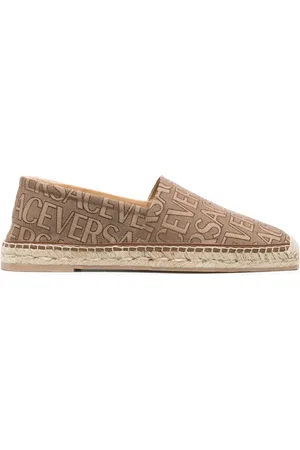 VERSACE Allover-print espadrilles