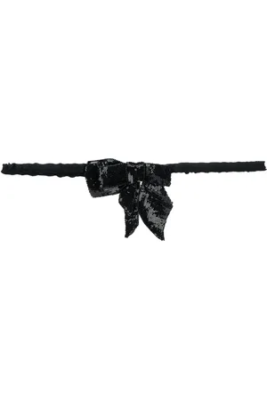 Nº21 Sequin bow belt