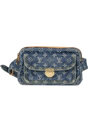 LOUIS VUITTON 2007 monogram denim belt bag