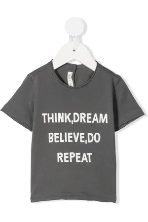 Zhoe & Tobiah Slogan-print cotton T-shirt