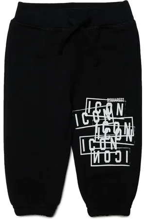Dsquared2 Logo-print cotton track trousers