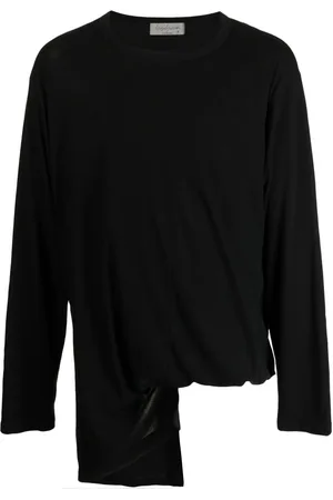 YOHJI YAMAMOTO Asymmetric cotton T-shirt