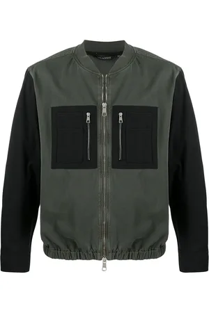 Neil Barrett Contrast pocket bomber jacket