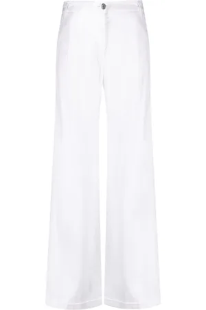 Jacob Cohen Straight-leg linen-blend trousers