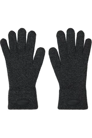 Alexander Wang Logo-patch gloves