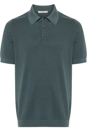 Circolo Textured polo shirt
