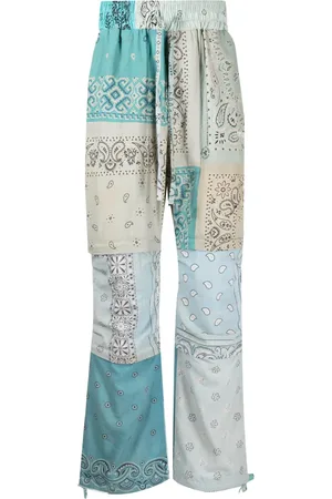 READYMADE Bandana-print straight trousers