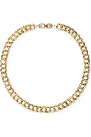 Givenchy 1980s double chain-link necklace