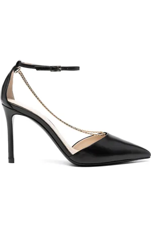 Giorgio Armani 90mm pointed-toe leather pumps
