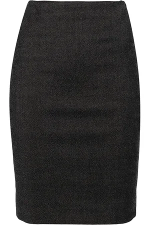 Jean Paul Gaultier 1990s wool pencil skirt