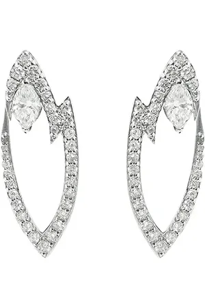 STEPHEN WEBSTER 18kt white gold Lady Stardust diamond earrings