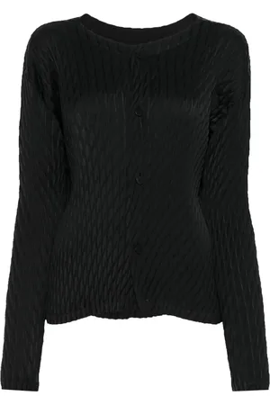 Issey Miyake Round-neck cardigan