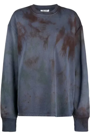 Stain Shade Tie-dye print sweatshirt