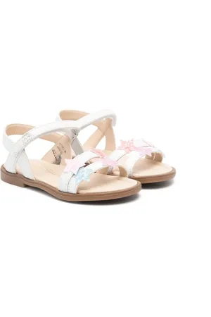 Florens Star-patch leather sandals