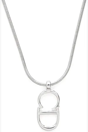 Dior 2000s CD pendant necklace