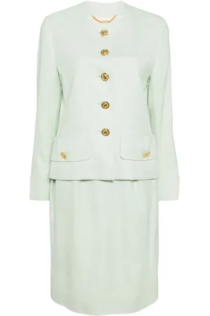 Céline Collarless suit