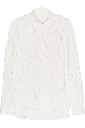 Post Archive Faction PAF Cut-out detail long-sleeve shirt