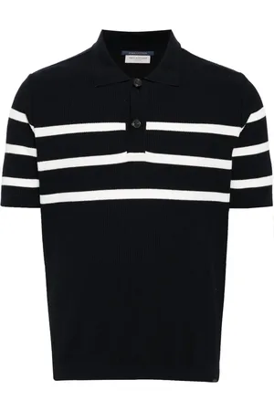 Paul & Shark Striped cotton polo shirt