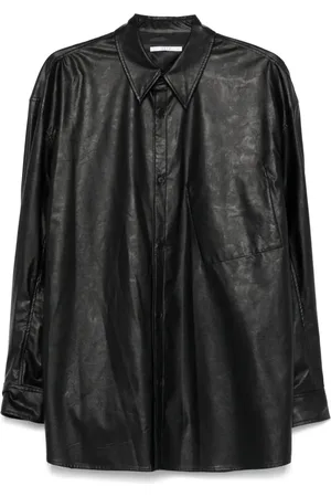 ATTACHMENT X Vein classic-collar shirt