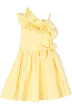 Msgm Ruffle-detail flared dress