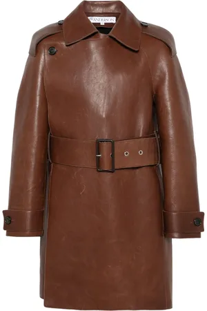 J.W.Anderson Leather trench coat