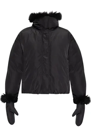 YVES SALOMON High-neck puffer jacket