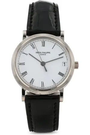 PATEK PHILIPPE 2004 pre-owned Calatrava Clous De Paris 33mm
