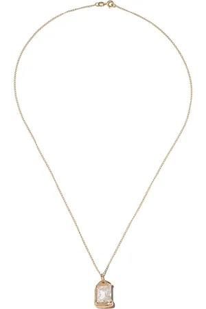 Bleue Burnham 9kt yellow The Rose pendant necklace