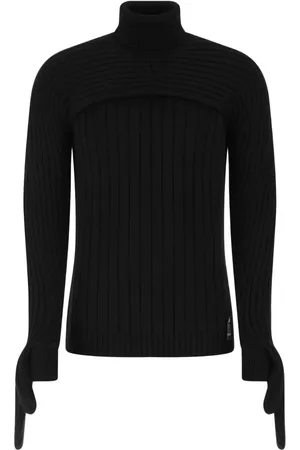 Fendi Convertible roll-neck jumper