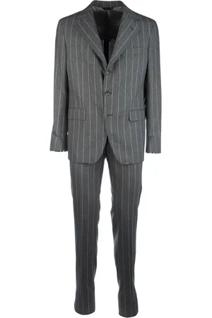 Brian Dales Pinstriped suit