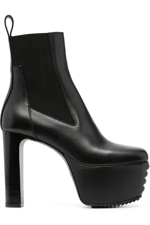Rick Owens Minimal Grill Beatle 120mm boots