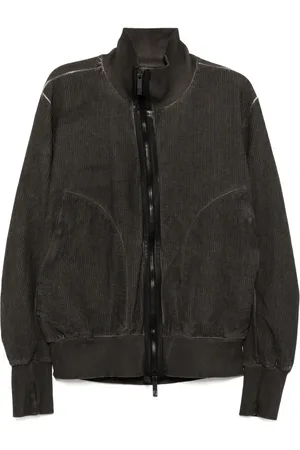 ISAAC SELLAM EXPERIENCE Stripe bomber jacket