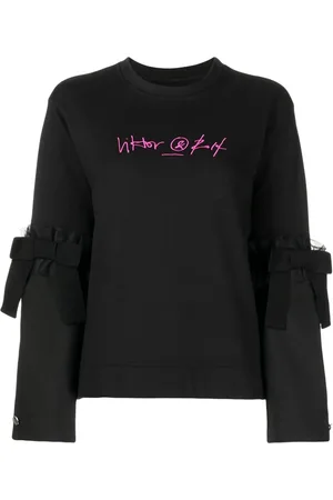 Viktor & Rolf Embroidered-logo detail sweatshirt