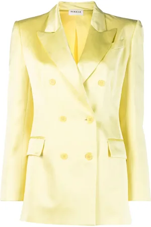 P.A.R.O.S.H. Satin-finish double-breasted blazer