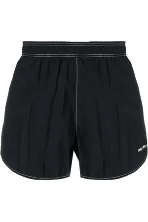 Isabel Marant Vicente logo-embroidered swim shorts