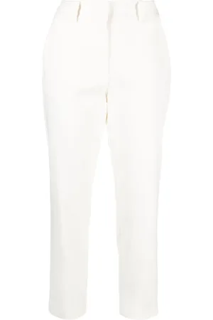 ELEVENTY Mid-rise straight-leg trousers