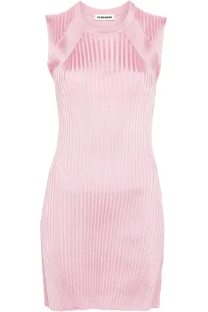 Jil Sander Wide-ribbed sleeveless tunic