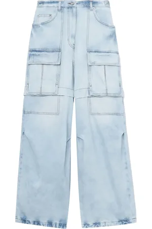 JUUN.J Cargo-pocket wide-leg jeans