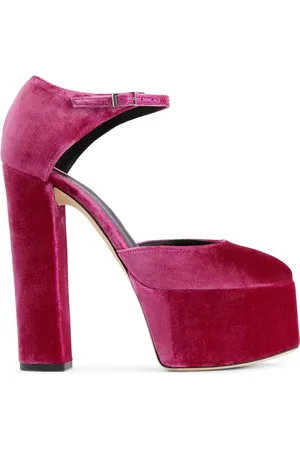 Giuseppe Zanotti Bebe velvet 150mm pumps