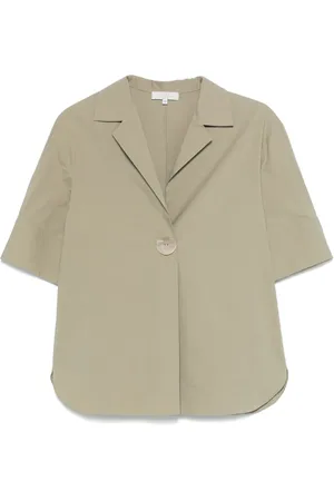 ANTONELLI Pleat-detail blouse