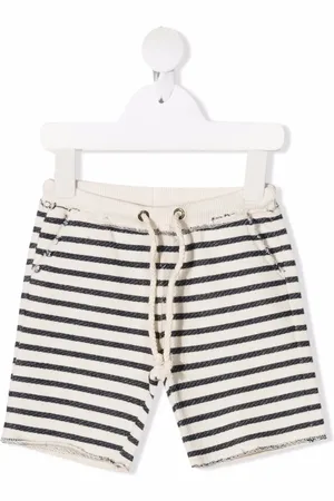 Zhoe & Tobiah Striped cotton shorts
