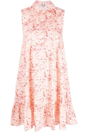 MAX & MOI Floral-print shirt dress