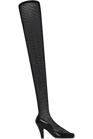 The Row 90mm sock leather pumps