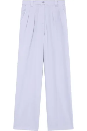 A.P.C. Wide-leg cotton trousers