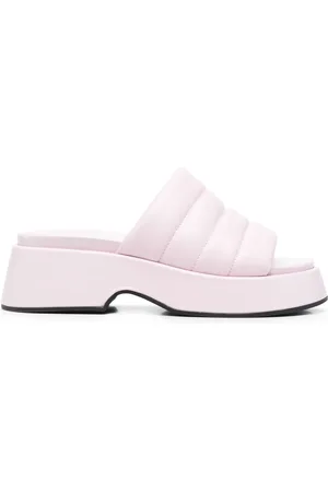 Ganni Padded platform sandals